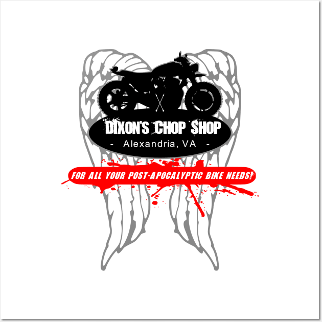 Dixon's Chop Shop: Walking Dead Inspired Wall Art by NerdCrafted